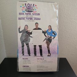 Rock, Paper, Scissor Group Adult Costume - One Size Fits Most Adults