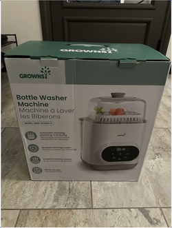 Grownsy 4-in-1 Baby Bottle Washer Pro | LIKE NEW - Complete In Box!