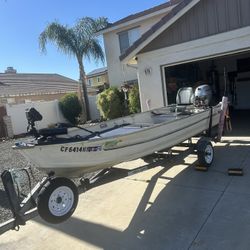 1984 Bass Tracker V14 Bass Boat