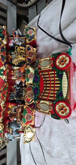 Mr Christmas 🎄 Vtg 1992 Holiday Carousel 🎠 Musical 🎼 Boxed 21 Carols