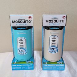 New Thermacell Fuel-ZoneGuard Base Fuel Powered Mosquito Repeller Set of 2