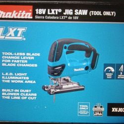 Makita 18V LXT Variable Speed Jigsaw - New
