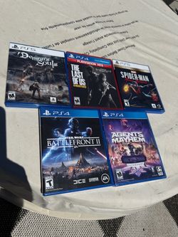 PS4 & PS5 Game Bundle – Lot of 5