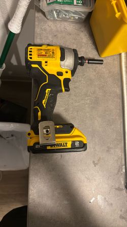 Dewalt 20v Impact With Battery 