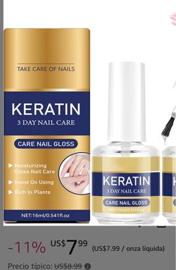 Keratina  para uñas