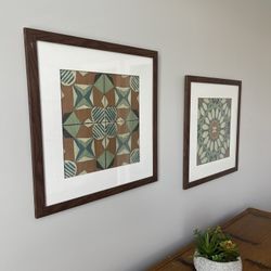 Set Of 3 Framed Wall Decor