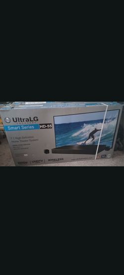 55 high definition 7.1 LG  home theater system