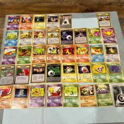 38 Japanese Assorted WOTC Pokemon Cards