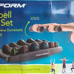 PRO-FORM 
Dumbbell
Power Set  3 5 & 8 Lbs