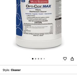 Opti-cide Disinfectant Wipes