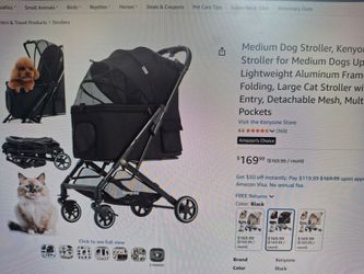 Medium Stroller , / coche para mascota , pet travel