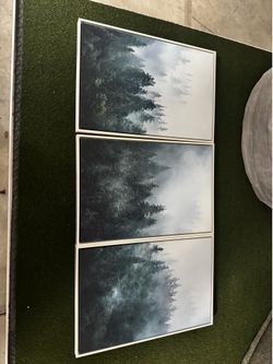 Forest 3 piece art set