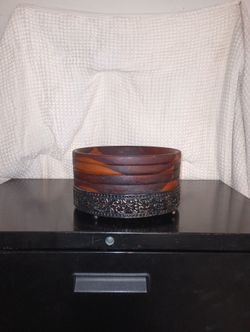 Decretive Wooden Bowl