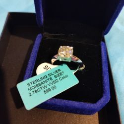 Moissanite Size 7 Ring