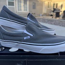 Grey Slip on Vans