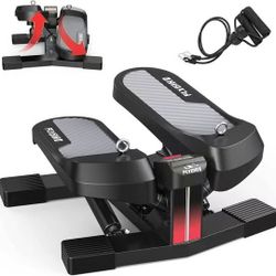FLYBIRD Stepper with Handlebar, Stair Stepper for Exercises for Leg Workout, 330LB Weight Capacity，