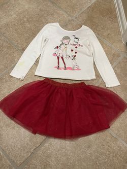 5-6 T Valentines Outfit 