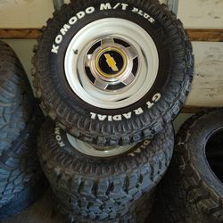 Chevy Rims Brand New Tires