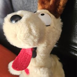 VALENTINES DAY VTG 1983 ODIE DAKIN GARFIELD THE DOG STUFFED PLUSH PUPPY DOG TOY 6"