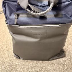 Brand New Brics Porsche Design Laptop Bag Blue Gray