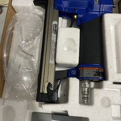 Title: Air Stapler Bundle – Duo-Fast SureShot + 18-Gauge Narrow Crown Stapler