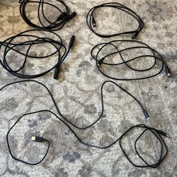 Use For Recording System MIDI Cable(2-pack)+ XLR Cables(2-pack) + C Type Cable