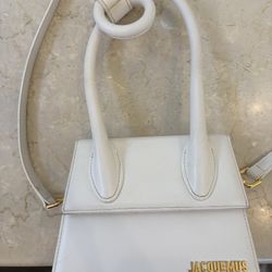 Jacquemus White Bag Great Condition 