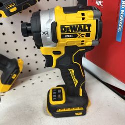 Dewalt New 1/4” Impact -3 Speeds Brushless New Generation 