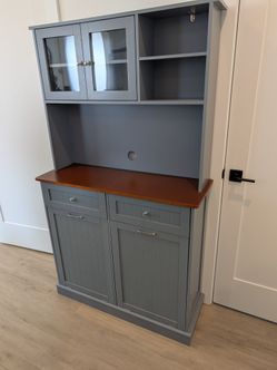 Kitchen Pantry Storage Cabinet --Must sell