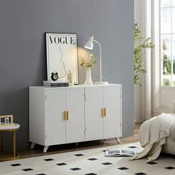 Brand New White Storage Cabinet Dresser Shoe Rack Wine Cabinet 
