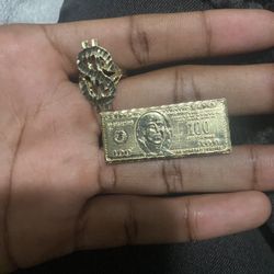 10k Double Ring & 10k Money Ring 