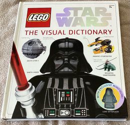 LEGO STAR WARS THE VISUAL DICTIONARY BOOK GOOD CONDITION $5
