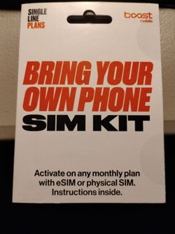 Boost mobile starter kit white