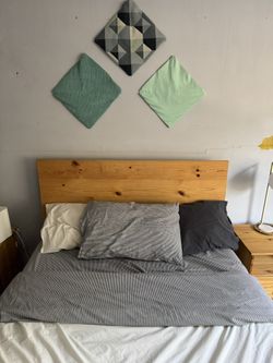 Custom Wood Full Size Headboard