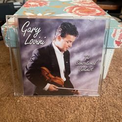 Gary Lovini The Sensational Violinist signed CD