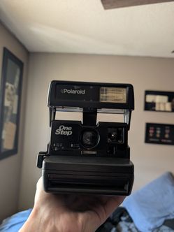 Polaroid One-Step 600 camera