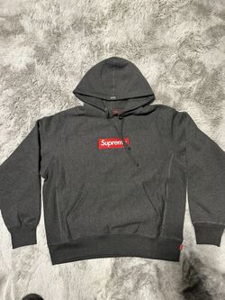 Grey Supreme Hoodie 
