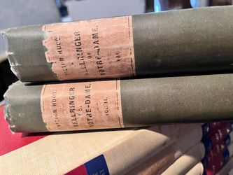 Books Antique “Bellringer Of Notre Dame”