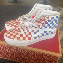 Checkerboard Vans Brand New 