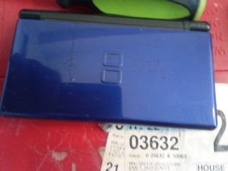 Nintendo DS lite -cobalt blue and black