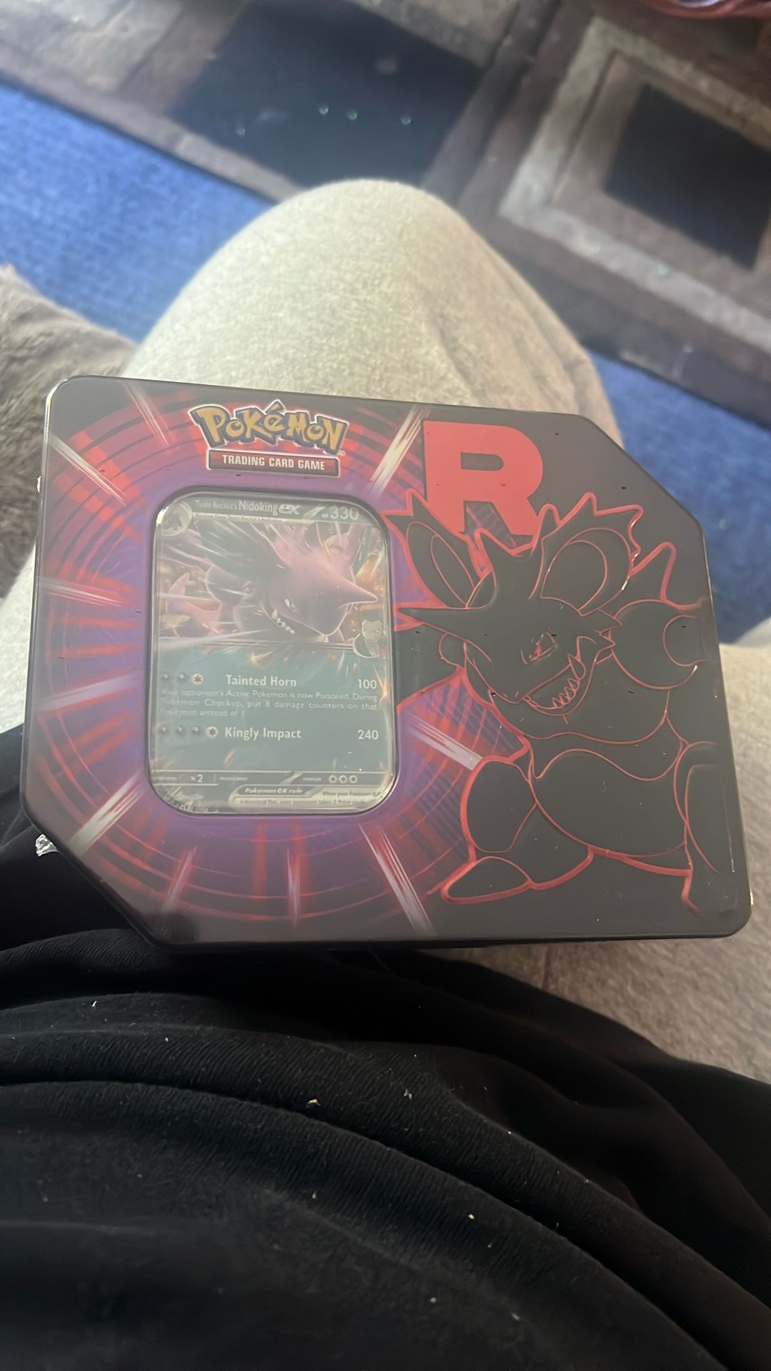 Pokmon TCG Factory Sealed Destined Rivals Team Rocket Nidoking Tin Pokmon TCG Factory Sealed Destined Rivals Team Rocket Nidoking Tin