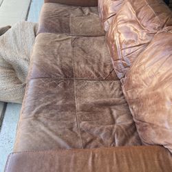 Leather Couch Free