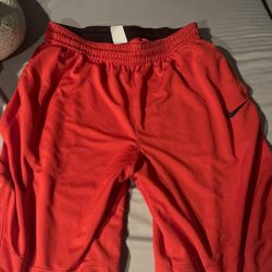 Red Nike Shorts Xl