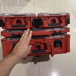 Milwaukee Pack out Cases all For $75 