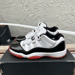 Size 6.5 - Jordan 11 Retro Low Concord-Bred  No box  Creasing   Ask any questions buy with confidence #jordan11 #concordbred #jordan11low #jordanretro