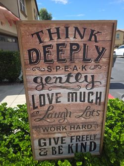 Pier One Wooden Wall Art