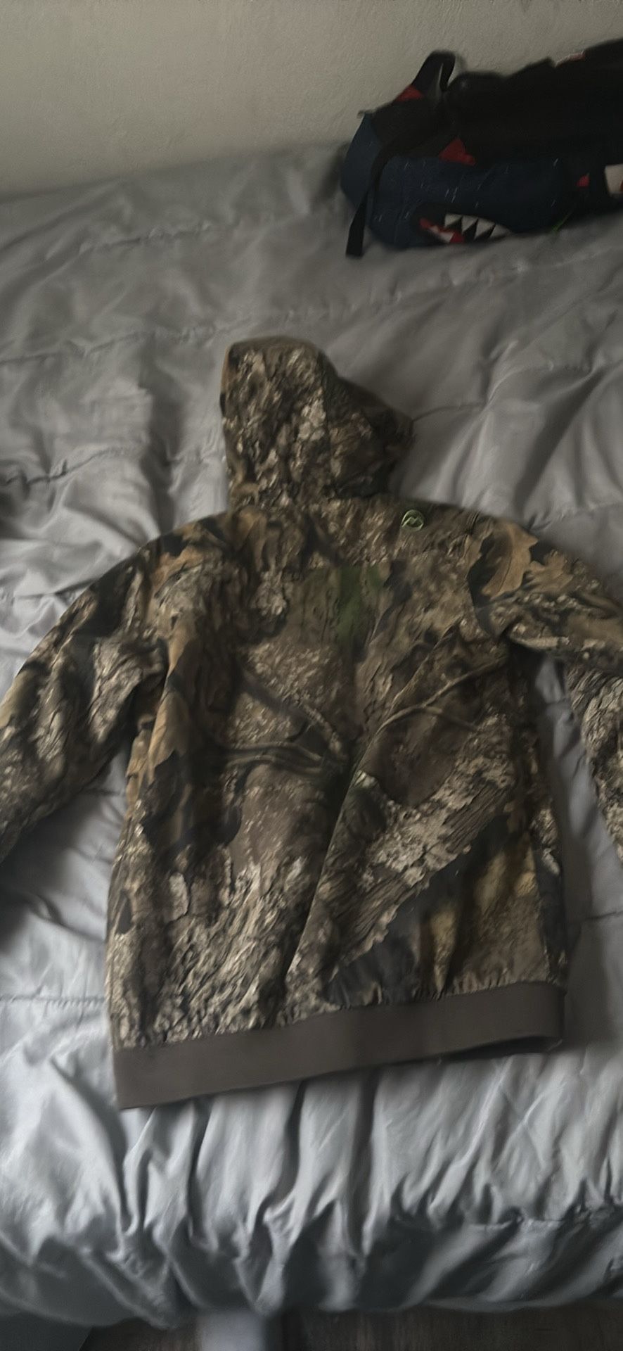 Camo hunting winter jacket
