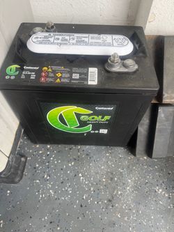 Brand new 6 V golf cart battery