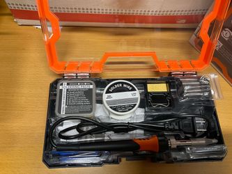 100W Soldering Iron Kit with Accessories -New