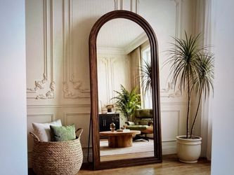 Brand new 71x32” arched full length mirror